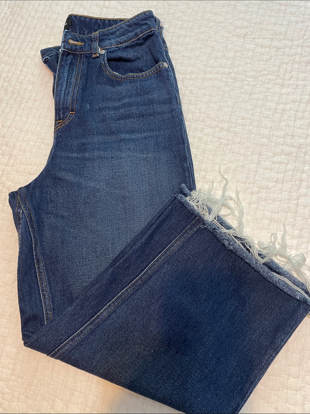 Frank and Oak Nina Wide Leg Jeans